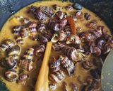 Gambar langkah 3 resipi Lemak cili api siput sedut.