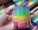Foto langkah ke 6 dari resep Rainbow Roll Cake.