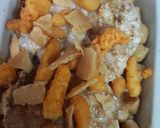 A picture of step 4 of Mix plate Chaat.
