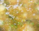 A picture of step 2 of Vegetable wheat rava upma.