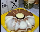 Foto langkah ke 6 dari resep Puding Roti Marmer Vla Instant.