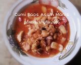 Foto langkah ke 4 dari resep Cumi Saos Asam Manis.