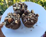 Foto del paso 2 de la receta: Muffins de chocolate con calabaza (zapallo) y harina de arroz