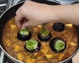 A picture of step 13 of Bharwan baingan (Stuffed Brinjal).