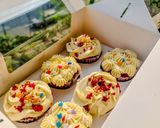 Hình bước làm 2 của món Bánh Red Velvet 🎂