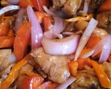 Foto del paso 5 de la receta: Saltado de Frejolito Chino con Pollo