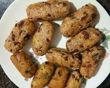 A picture of step 6 of Bittergourd Rolls.