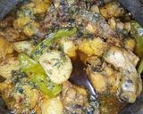 A picture of step 7 of Chicken Alu Gobhi,.