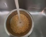 A picture of step 1 of Bisi Bele Bhat.