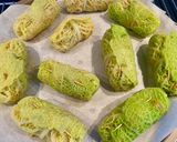 Une image de l'étape 3 de Feuilles de chou vert farcies façon Nems.