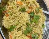 A picture of step 5 of Egg Masala vermicelli/Egg masala semiya.