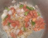 A picture of step 2 of Masala umpa.