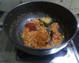 A picture of step 4 of Dal bati.