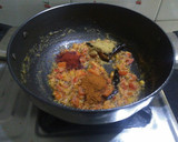 A picture of step 4 of Dal bati.