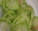 A picture of step 1 of Fried Green Tomatoes.