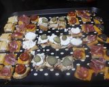 A picture of step 7 of Deluxe Party Bread Bites with Cold Cuts.