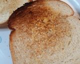 A picture of step 2 of Toast Parmesan.