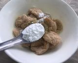 รูปขั้นตอนการทำที่ 4 ของ ก๋วยเตี๋ยวคั่วไก่(เจ)