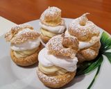 Glutén- és tejmentes képviselőfánk, pudingos krémmel,vegán habbal recept fázis 9 fotója