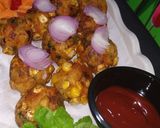 A picture of step 3 of Potato Cheese Corn Bite.