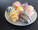 A picture of step 10 of Fun-Colored Swirl Meringues.