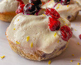 Foto del paso 6 de la receta: Donuts de arándanos y limón