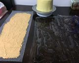 Hình bước làm 10 của món Bánh cafe sô cô la Tổ Ong