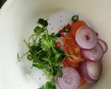 A picture of step 2 of Chefs omlette.