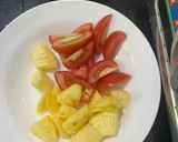 Hình bước làm 3 của món Canh chua cá diêu hồng