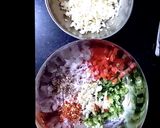 A picture of step 1 of Ricotta cheese bruschetta.