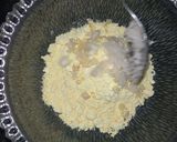 A picture of step 1 of Quinoa flour pancake.