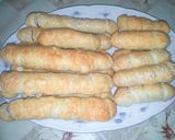 Kelt tésztás tekert virsli recept fázis 6 fotója