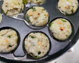A picture of step 2 of Sago Appe/Sabudana Vada.