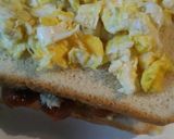 A picture of step 5 of Triple with a Pickle Sandwich.