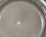 A picture of step 1 of Palak pulao.