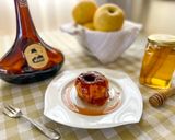 Une image de l'étape 4 de Pommes Canada caramélisées au miel et au Porto.