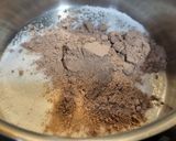 Foto del paso 1 de la receta: Chocoflan con bebida de avena 0%
