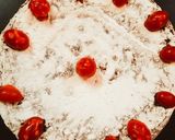 A picture of step 4 of Snow Forest Cake.