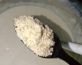 A picture of step 3 of #mango rice kheer.