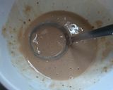 A picture of step 1 of Gur Malpua.