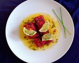 লেমন পেপার ফ্রায়েড স্যালমন (lemon pepper fried salmon recipe in Bengali) রেসিপির ধাপ 3 ছবি