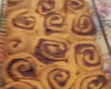 A picture of step 5 of Cinnamon rolls.