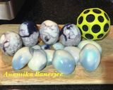 A picture of step 7 of Halloween Spooky Devilled Dino Eggs & Creepy Baby Yoda Eggs.