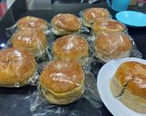 Foto langkah ke 12 dari resep Anabolic Pumpkin Sweet Cheese Raisin Buns |High Protein, Low Calorie, Sugar Free.