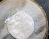 A picture of step 4 of Aloo Vadi.