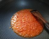 Foto langkah ke 7 dari resep Tumis Bunga Pepaya dengan Tempe dan Ikan Cue.