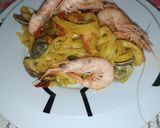Foto del paso 8 de la receta: Fideos de arroz con almejas y gambas