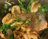 รูปขั้นตอนการทำที่ 2 ของ กุ้งอบวุ้นเส้นแบบเร่งรัด