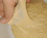 Foto langkah ke 3 dari resep Roti sobek metode autolisis.