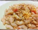 รูปขั้นตอนการทำที่ 4 ของ 🍝ผัดมะกะโรนี​ไข่เบคอน🥚🥓